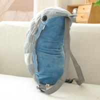 Mochila De Peluche De 40cm Con Forma De Caracol Juguetes De Peluche Suaves Para Niñas Regalos De Cumpleaños Mochila De Hombro Unisex - details 11