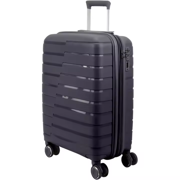 Maleta de Viaje Grande 23kg Trolley Rígida, Equipaje de Cabina ,Maleta de Cabina Rígida Polipropileno con 4 Ruedas Dobles 360° y Cierre de Combinación, Maletas de Viaje Grande 75x50x32 cm - 1