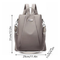 Nueva Mochila Antirrobo Para Mujer Multifuncional Con Correa Desmontable Mochila De Viaje Moda Bolsa De Hombro - details 10