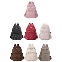 Mochila Vintage Clásica De Nylon Para Mujer Bolsa De Viaje Casual Solida Gran Capacidad Para Escuela Y Universidad Mochila Para Niñas - details 0