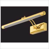 Papuq Lampara Aplique Pared Led Cuadro Espejo Baño Diseño Ahorro Iluminación ORO BRILLANTE DORADO GOLD PLATED Elegante Latón Mural Fotografía Restaurante Bar Pasillo Tradicional Clásico Tradicional Lienzo Tele Lamina Retrato - details 0