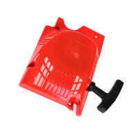 Empuñadura Roja De Arranque Para Motosierra Chinesa 4500 5200 5800 45 52cc 58cc Parte De Arranque De Coche Material Plástico - details 2