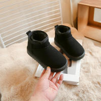 Botas De Nieve Para Niños Y Niñas Antideslizantes Resistentes Al Desgaste Con Pelo Cálido Suela Gruesa Y Suave Para Invierno - details 11