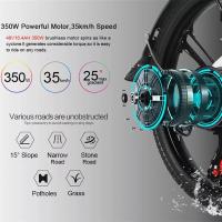Samebike 20lvxd30 Bicicleta Eléctrica plegable Hub Motor de 20 pulgadas Baría extrable 48v10.4ah - details 5