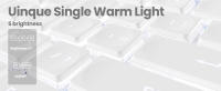 Teclado Membránico Inalámbrico EWEADN V3 BT De 104 Teclas Tamaño Completo Silencioso Con Iluminación Para Oficina Y Juego Compatible Con Desktop PCS - details 3
