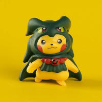 Figuras De Cosplay Pikachu 9 Estilos Caja Sorpresa De Muñecos De Dibujos Animados Decoraciones Para Mesa Regalo De Peluches De Enano - details 3