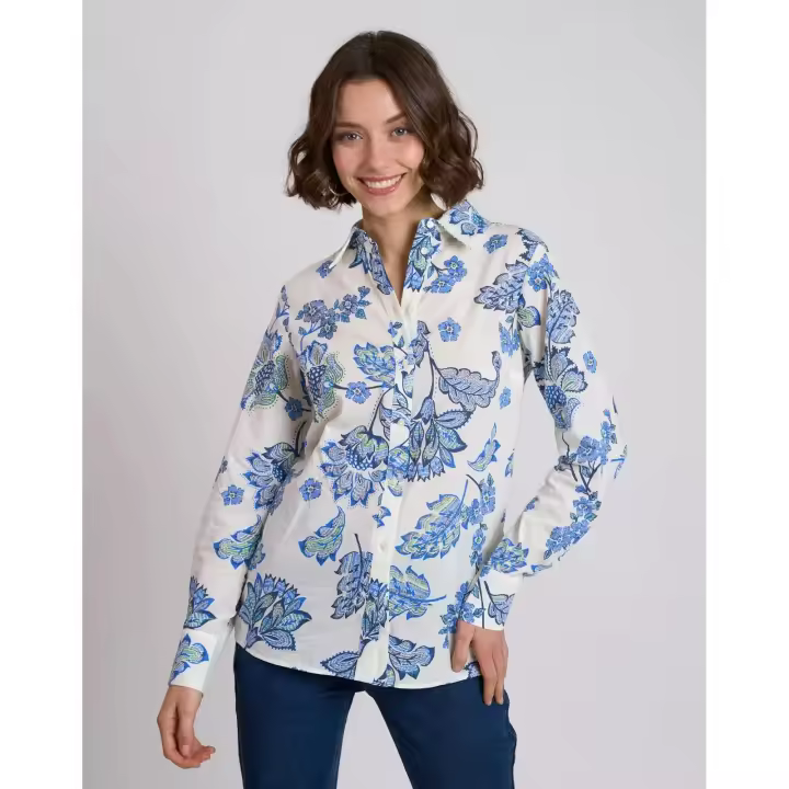 NAF NAF - Camisa floral Color Crudo de NAF NAF - 1