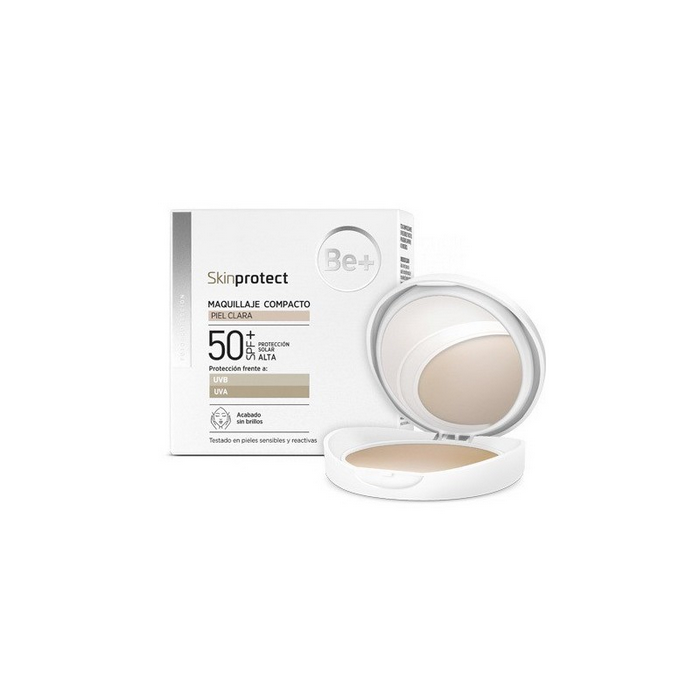 Be+ Skinprotect Maquillaje Compacto SPF50+ Piel Clara 10gr