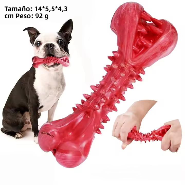 Juguetes Resistentes Para Masticar Para Perros Grandes Sabor a Carne Indestructibles Bonecos De Limpieza De Dientes Para Perros Juguetes Para Masticar - 1