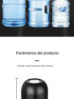 Dispensador De Agua Eléctrico Portátil 5 Galones Con Recarga USB Automático Y Botón De Beber Para Deportes Y Adecuado Para Hombres Y Mujeres - details 13