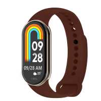 Ociodual Correa de Recambio Compatible con Xiaomi Mi Band 9 y Mi Band 8, de color Borgoña, Repuesto de Silicona Suave Flexible Sport Goma Transpirable - details 1