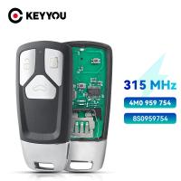 Llave De Coche Remota KEYYOU 1PCS 4M0959754 433/315MHz Para Audi TT A4 A5 Q5 Q7 S5 SQ5 2016-2019 ABS Material - details 0