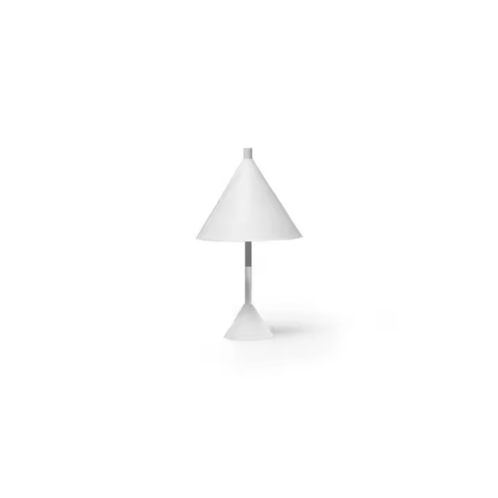 Indi - Lámpara de Mesa LED de metal Blanco - 1