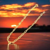NOVEDAD Pulsera Rayos Italiana 288/032 18 cm Oro 18 Kilates con Certificado de Calidad - details 1