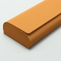 Caja De Almacenamiento Para Gafas De Sol PU Cuero Portátil Color Sólido Casco Rígido Protector Para Gafas Unisex - details 5