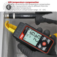 Termómetro Digital De Contacto TA611A/B Mini Para Temperatura Con Pantalla LCD Medidor De Temperatura C/F Para Interior - details 8