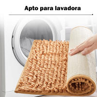 AYA MARKT Alfombra de baño, Alfombra de Microfibra de Chenille, Suave y Cómoda, Agua súper Absorbente, Antideslizante, Gruesa para el Cuarto de baño, 50x80cm - details 8