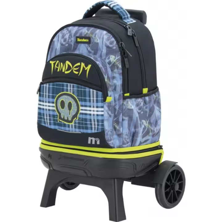 Mochila con Carro Desmontable Compact Skull - 1