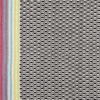 Alfombra Kilim Lana Rich black/Fucsia 80x120 cm - Parentesi Quadra - details 1