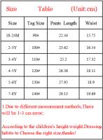 Pantalones Anchos Para Bebés Niñas Primavera Con Lazo Estampado Todo Tipo De Pierna Recta Cuello De Botón Cómodo Talla True Fit Para Niñas - details 0