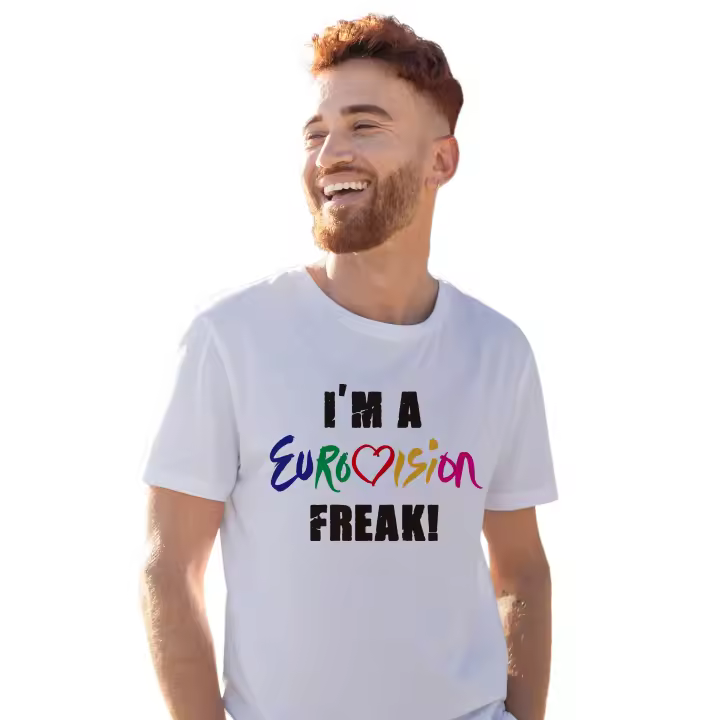 Elige tu regalo CAMISETA I´M A EUROVISION FREAK'  Regalos Originales para los eurofans - 1