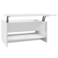 Mesa de Centro Vidaxl Madera Contrachapada 80x50x40 Cm - Blanco - details 4