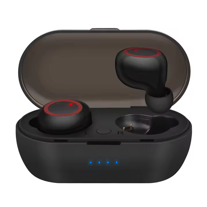 Auriculares inalámbricos Y50 TWS con Bluetooth 5,0, cascos deportivos impermeables con Control táctil, estéreo 9D, HIFI, micrófono HD, originales - 1