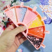 Limpieza De Pincel Con Gran Capacidad Para Perforación De Diamantes Herramientas De Paleta Cruzada Platos De Bricolaje Y Plástico Para Bordado Moderno - details 7