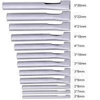 KRABALL Herramienta De Perforación De Cuero Para Cinturón Perforador De Cuadrado Herramienta De Corte Hueco Para Manualidades DIY Material De Acero - details 0