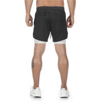 Shorts De Correr Para Hombre 2 En 1 Deporte Fitness Entrenamiento Secado Rápido Gimnasio Pantalones Cortos De Camuflaje - details 38