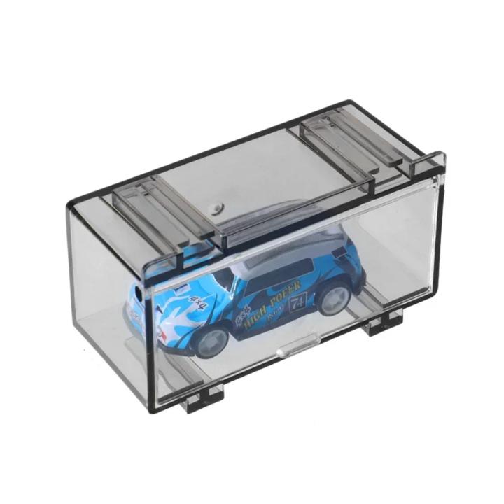 Caja De Exhibición De Coche De 1:64 En Acrílico Para Juguetes De Hot Wheels Caja De Almacenamiento Transparente Antipolvo Pila Stackable Moderna