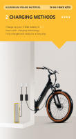 Ceaya AZ26 48 v20ah 26*3,0 pulgadas Bicicleta Eléctrica neumática Gordo agua desmontable Bicicleta Eléctrica de 7 lordades Bicicleta Eléctrica urbana Eléctrica - details 3