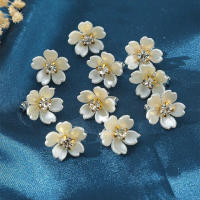 10pcs Accesorios Para El Cabello Con Diseño De Mini Flor Perfectos Para Crear Estilos De Trenzas Y Cuentas Adornadas Para Mujeres - details 3