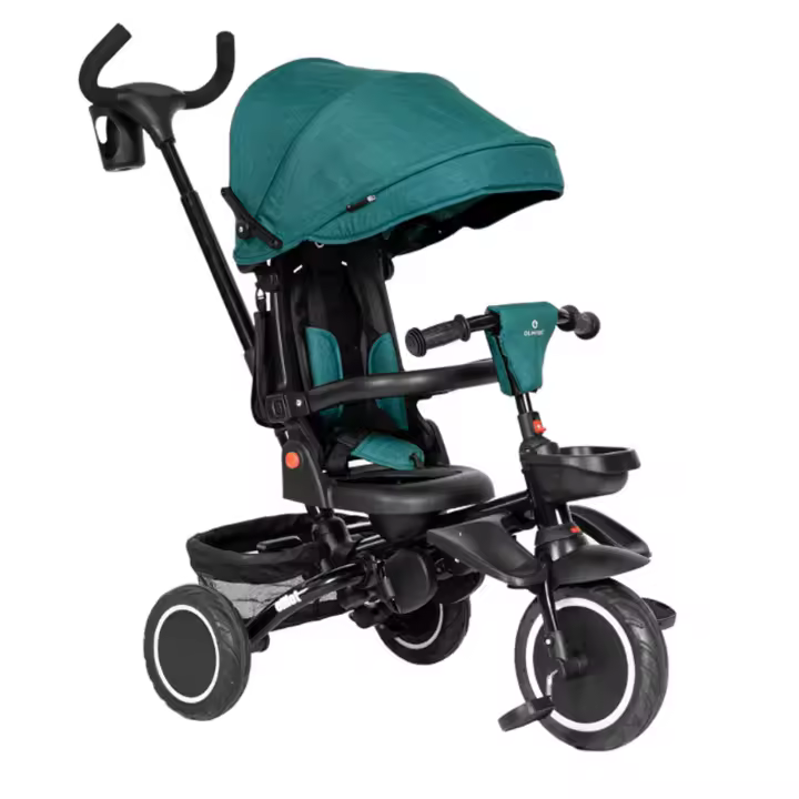 Olmitos - Triciclo Evolutivo Elliot 360º - Asiento Giratorio, Respaldo Ajustable y Estructura Resistente para Crecer con tu Pequeño - 1
