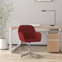 vidaXL Silla de oficina giratoria de tela en color Azul/Rojo vino tinto/Verde oscuro y más | cómodas modernas ergonómicas para comedor cocina salón hogar - details 1