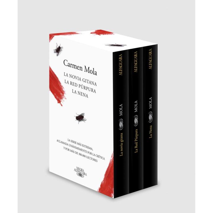Libro Trilogía La novia gitana (edición pack con: La novia gitana # La red púrpura # La Nena). Trilogía La novia gitana (edición pack con: La novia gitana # La red púrpura # L Editorial ALFAGUARA Año 2020 Autor Mola, Carmen ISBN 9788420456461