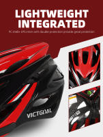 Casco De Bicicleta VICTGOAL Ultraligero Con Farol Trasero LED Para MTB Y Carretera Seguridad Para Motocicleta Y Scooter Eléctrico Para Adultos Hombres Y Mujeres - details 4