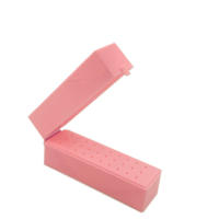 Soporte Organizador De Uñas Para Brocas De Taladro 30 Agujeros Antipolvo Dispensador De Herramientas De Manicura (No Incluye Brocas) - details 7