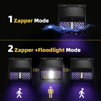 Lámpara Solar Repelente De Mosquitos Con Sensor De Movimiento Luz UV De Alta Potencia Impermeable Para Jardín Galería Patio Iluminación Repelente De Insectos - details 6
