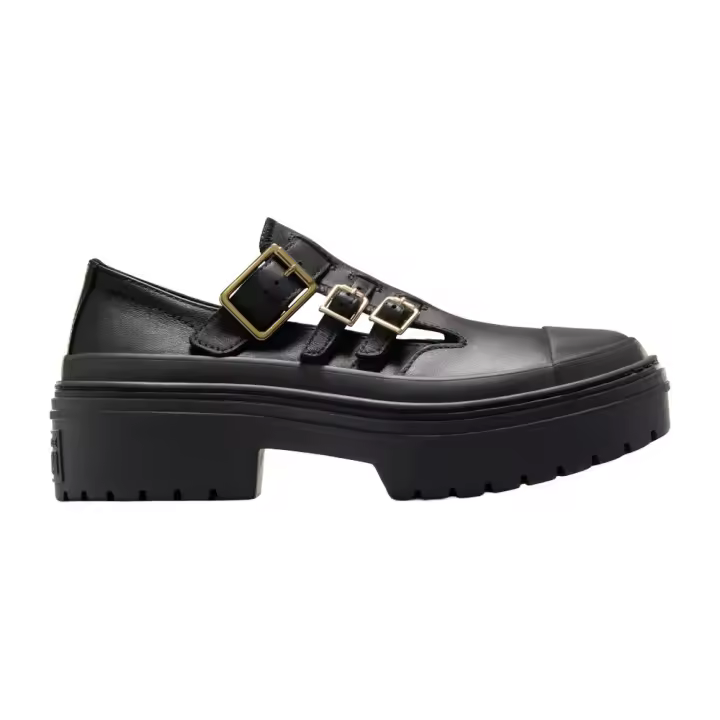 Zueco Negro Converse Chuck Taylor All Star Lu - 1