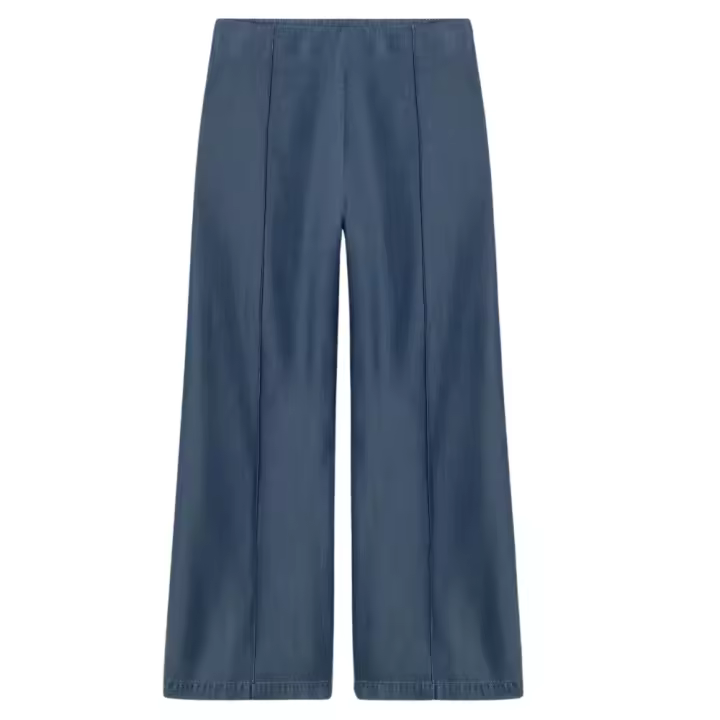Tiffosi pantalon ancho para mujer 10059973 color azul ocuro - 1