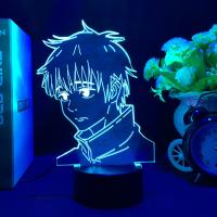 Lámpara De Noche Anime Jujutsu Kaisen Yuta Okkotsu Figura De LED Iluminación Para Mesa Decoración De Habitación Regalo De Cumpleaños - details 9