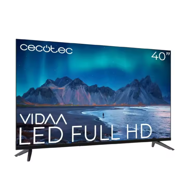 Cecotec Smart TV, Televisor LED 40 Pulgadas Full HD A5 Series ALF50040, VIDAA, Dolby Audio, WiFi Integrado, Chromecast - 1