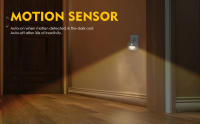 Lámpara Nocturna LED Con Sensor De Movimiento EU Plug Para Decoración De Habitaciones De Niños Pasillo Escaleras WC Lámpara Nocturna Para Dormitorio - details 4