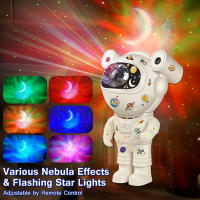 Proyector De Estrellas Nueva Luz Nocturna Ajustable De 360 Grados Astronauta Nebulosa Galaxia Para Niños Regalo De Navidad Halloween Cumpleaños - details 5