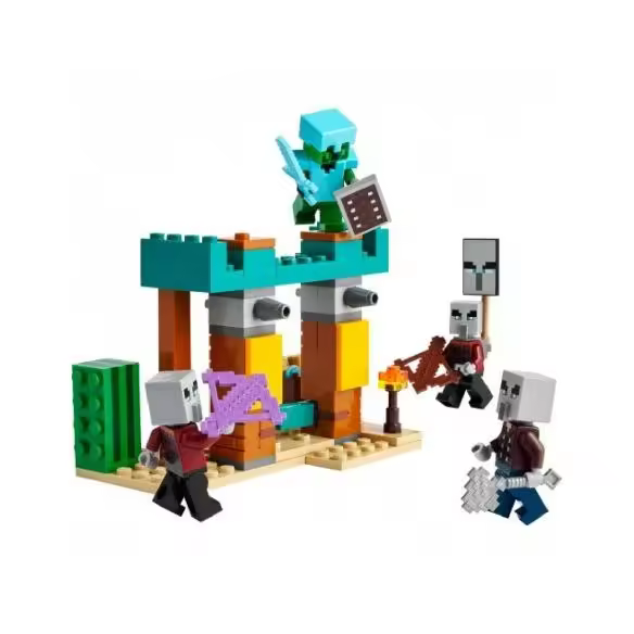 LEGO MINECRAFT PATRULLA DESIERTO MALDEANOS 21267 - 1