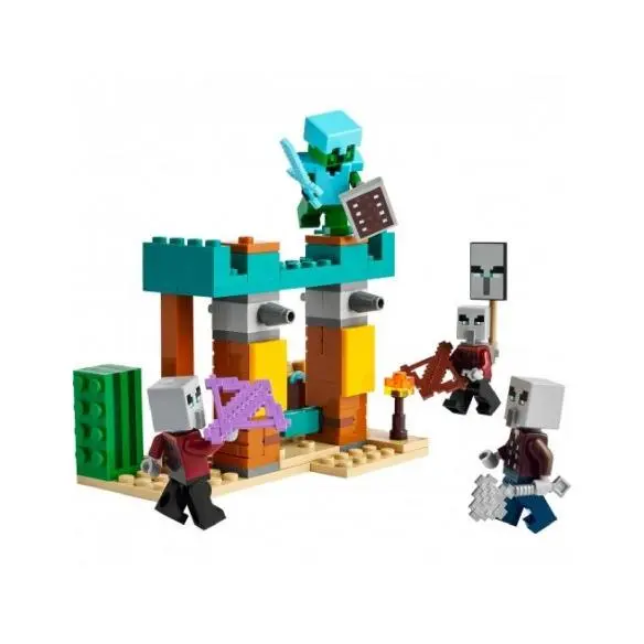 LEGO MINECRAFT PATRULLA DESIERTO MALDEANOS 21267 - 1