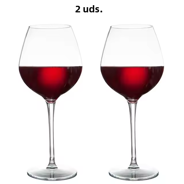 MICHLEY Juego De Vino De Plástico Tritan Indestructible 2/4/6 Piezas Para Fiesta Barra Al Aire Libre Lavable Para Bodas Cumpleaños Agradecimientos - 1