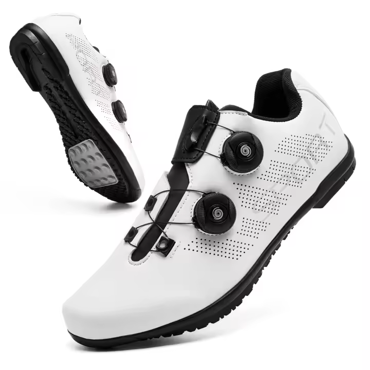 Zapatos De Ciclismo Sin Cerradura Para Hombres Y Mujeres Zapatillas De Bicicleta MTB Transpirables Zapatos De Bicicleta Con Plataforma Plana Para Interior Y Exterior - 1