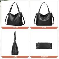 Bolso Bandolera Mujer Bolsos Mujer de Cuero PU Casual Bolso Shopper Bolso de Hombro Bolsa Tote Gran Capacidad - details 0